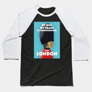 London Travel poster Baseball T-Shirt